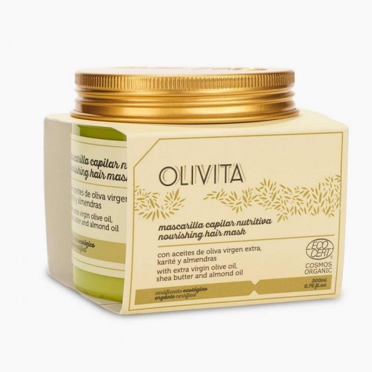 Поживна маска для волосся Olivita