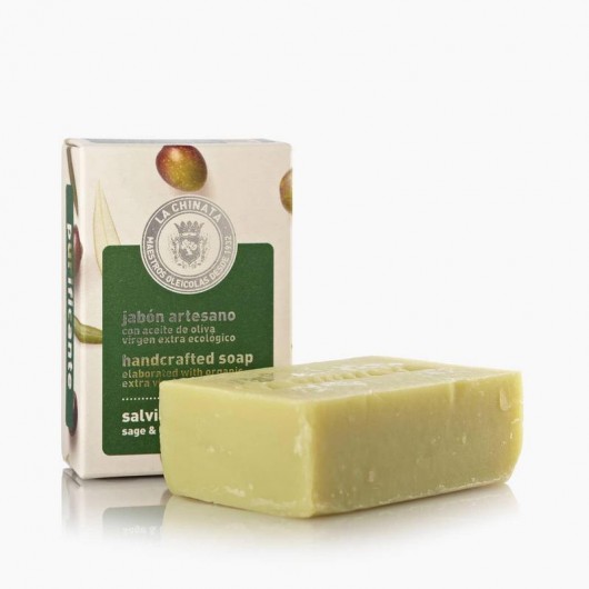 Очищаюче мило з шалфеєм і лемонграссом La Chinata