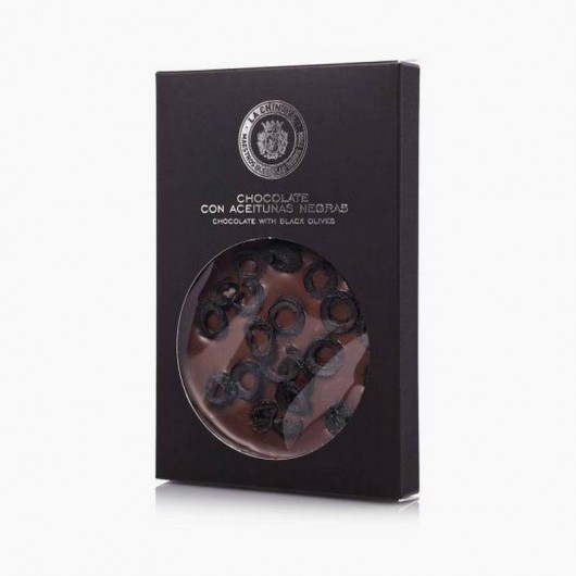 Шоколад із чорними оливками La Chinata