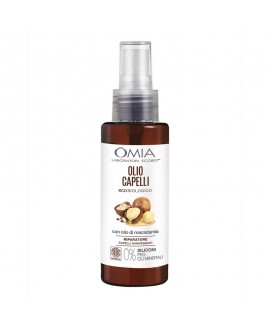 Олія для волосся з маслом макадамії Omia