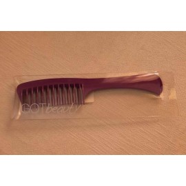 Гребінець із подвійними зубцями з ручкою.