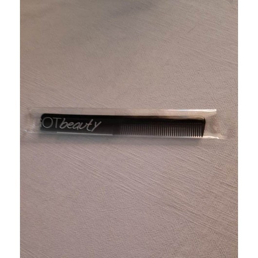 Гребінець прямокутний класичний чорний