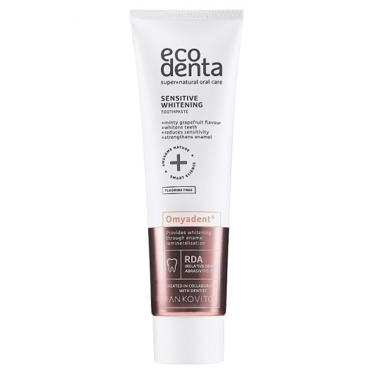 Відбілююча зубна паста Чутливе Відбілювання Ecodenta
