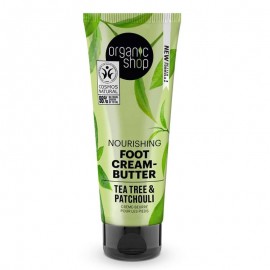 Поживний крем-масло для ніг з чайним деревом і пачулі