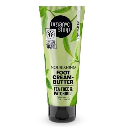 Поживний крем-масло для ніг з чайним деревом і пачулі