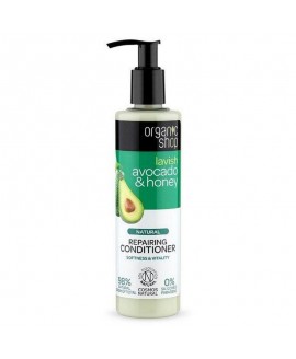 Органічний кондиціонер для волосся з авокадо та медом