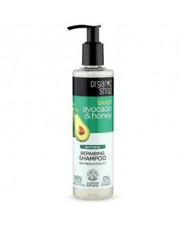 Відновлюючий шампунь з авокадо та медом