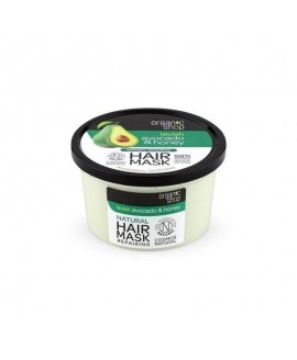 Відновлююча маска для волосся з авокадо та медом