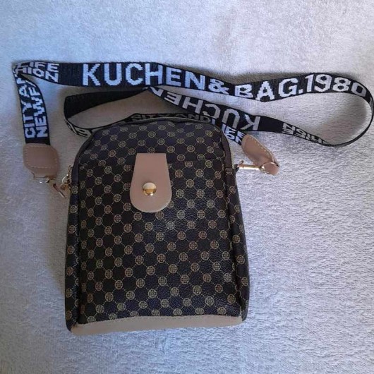 Сумка зі шкірозамінника