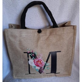 Сумка із текстилю з малюнком