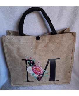 Сумка із текстилю з малюнком