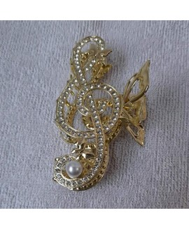 Шпилька для волосся скрипковий ключ