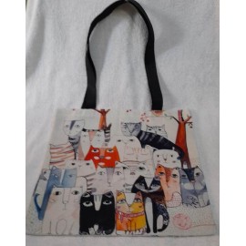 Сумка з малюнком кішки