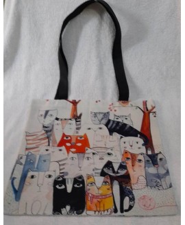 Сумка з малюнком кішки