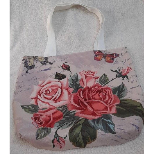 Сумка з трояндами