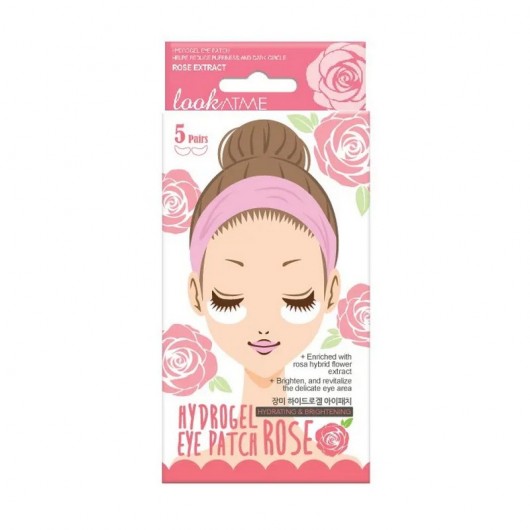 Гідрогелеві патчі для контуру очей з трояндою